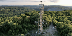 Keltské oppidum Závist a rozhledna
